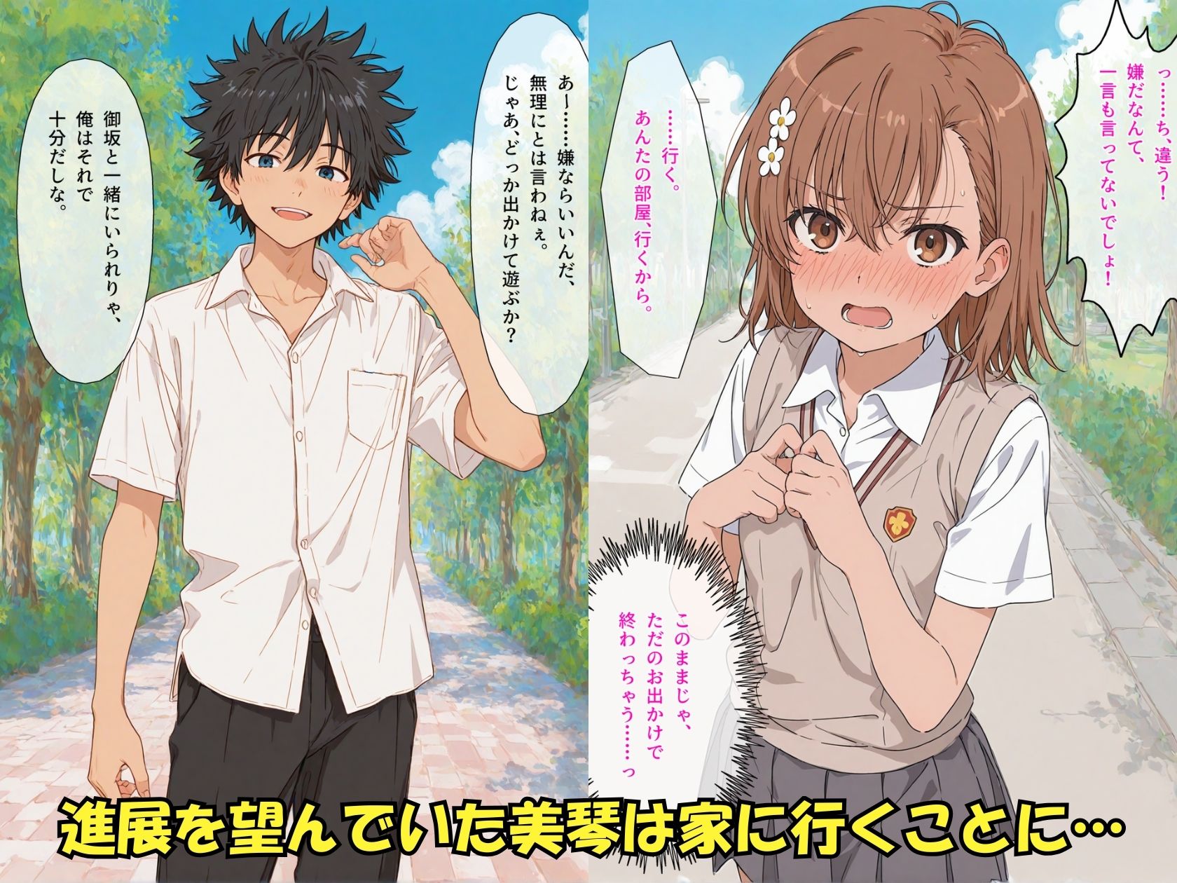 【無料エロ漫画】d_770811 とある美琴の放課後(Xion)