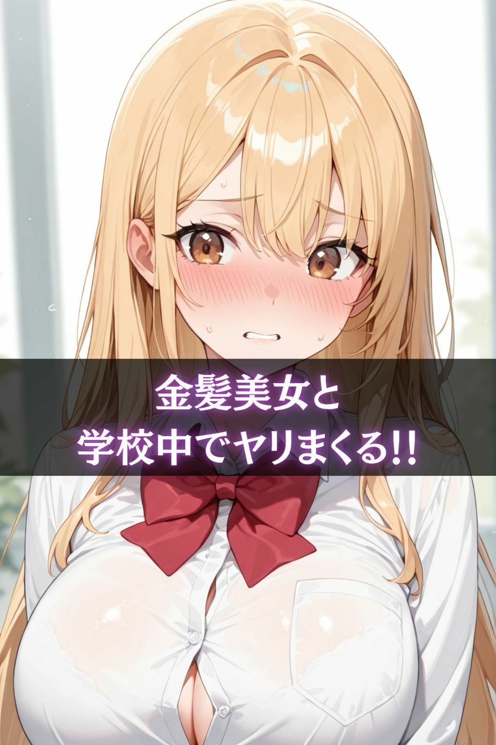 女子校生  肉便器生ハメ性指導〜金髪美女とヤリまくる〜 画像1