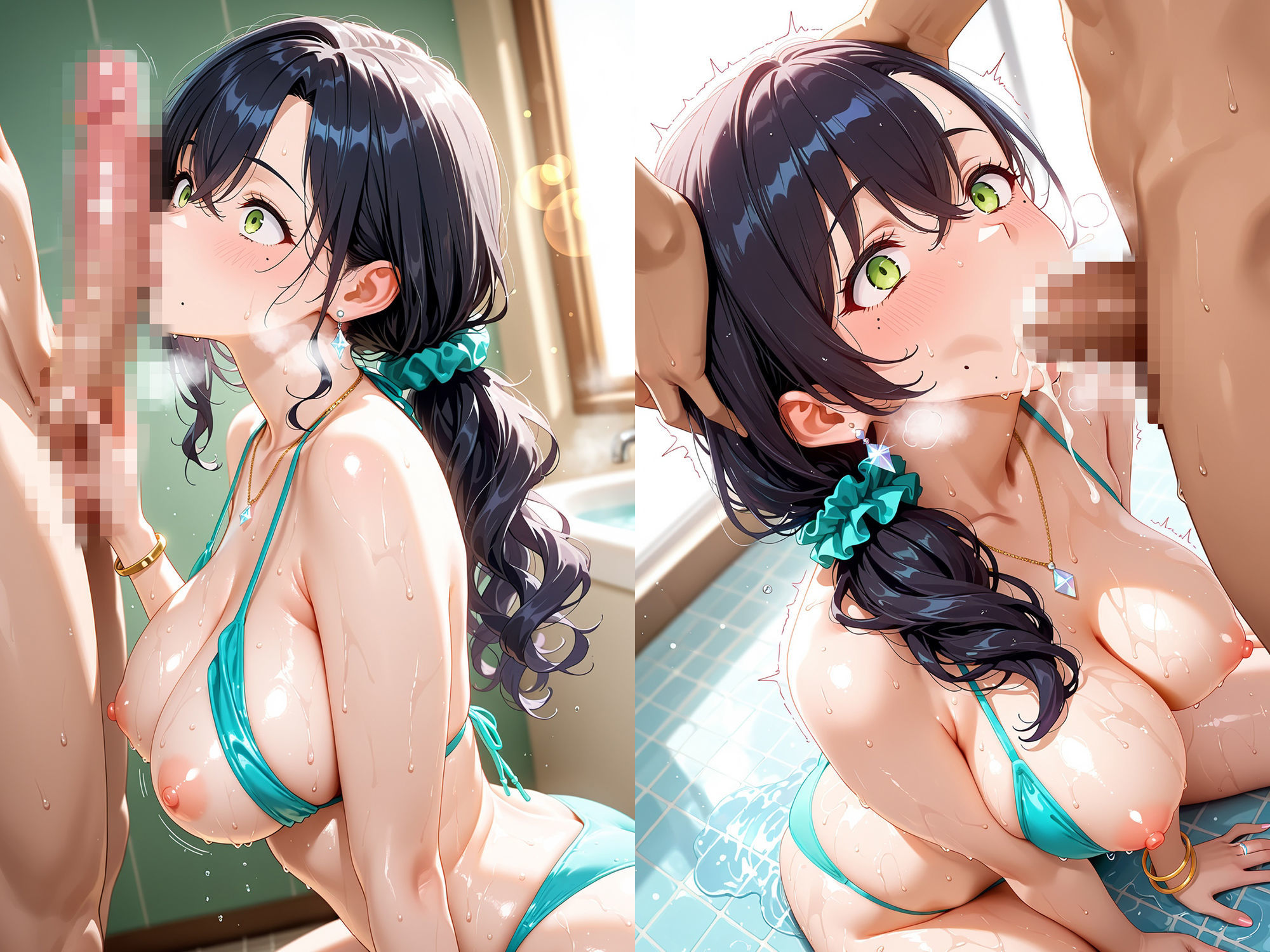 爆乳人妻は海で逝く 画像5