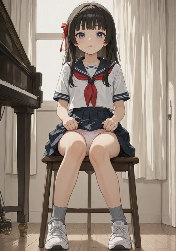 どれだけ見ても飽きない、スカートの中身 画像1