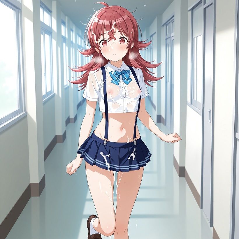 常識改変された学校で性処理をするアイドル 小〇果穂編 画像6