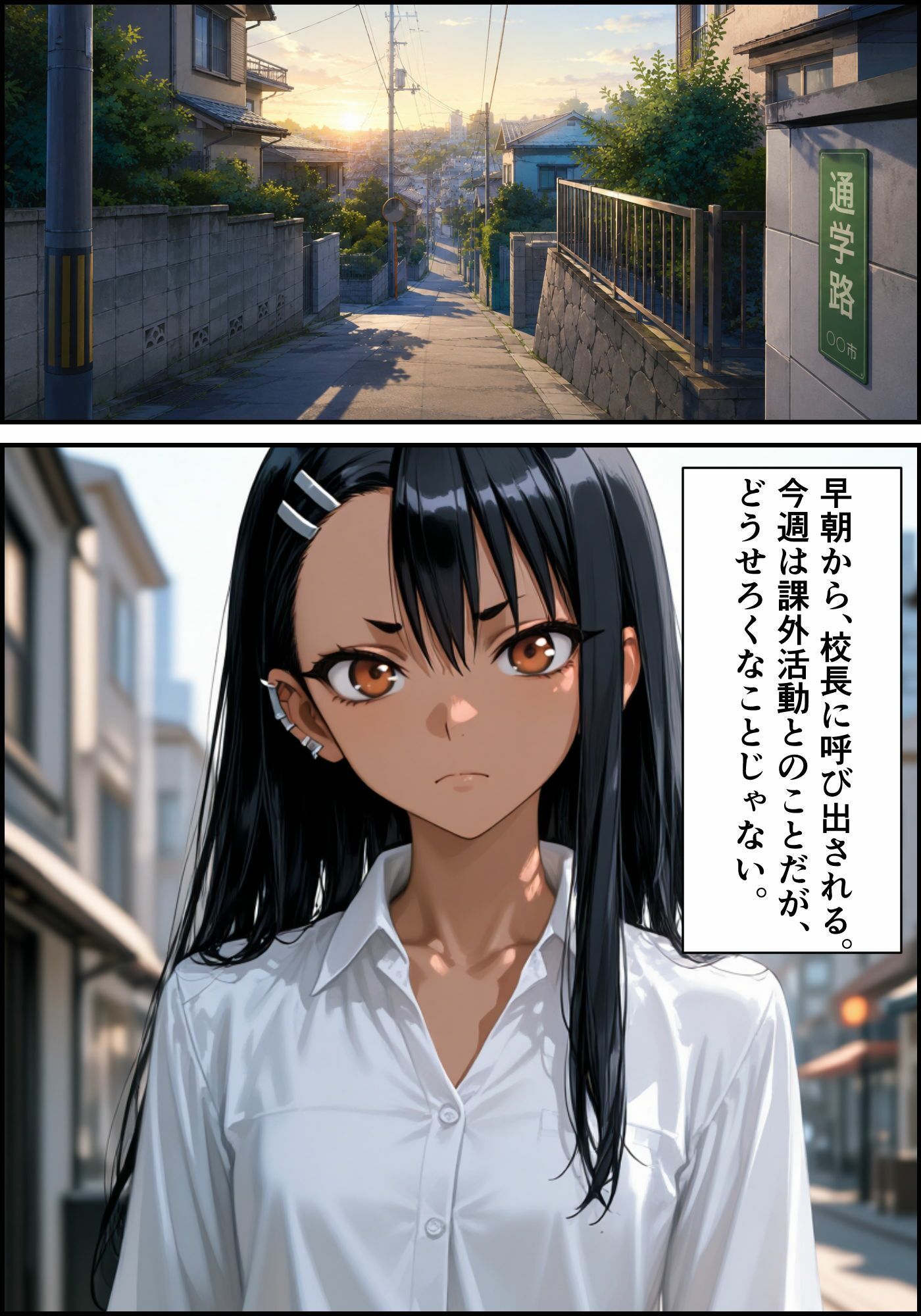 ［漫画仕立て］センパイを守るために校長に抱かれてます 第四話 画像1