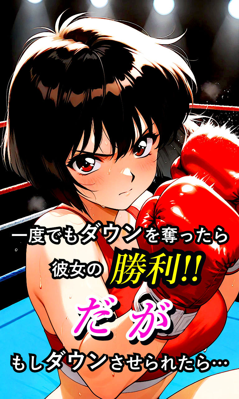 黒髪ボブちゃんVS!〜不良男子とボクシング対決!リングに鳴り響く、屈辱の絶叫!!〜 画像2