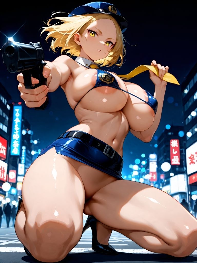 爆乳ノーパンポリス真夜中の追走劇！！2