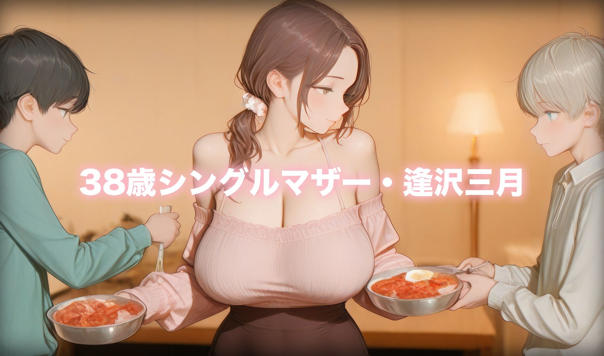 ［動画33分］息子と息子の友達に輪●され、お恥ずかしい事に何度もイってしまいました［大ボリュームイラスト集］1