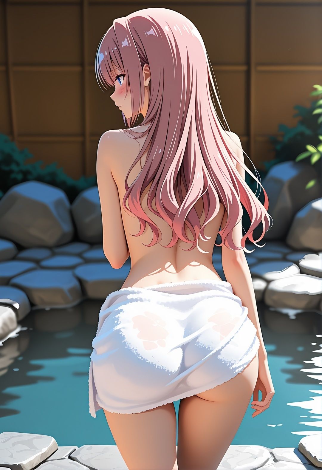 一〇瀬帆〇 温泉宿で巨根おやじに浴衣はだけられ中出し連発孕ませ4