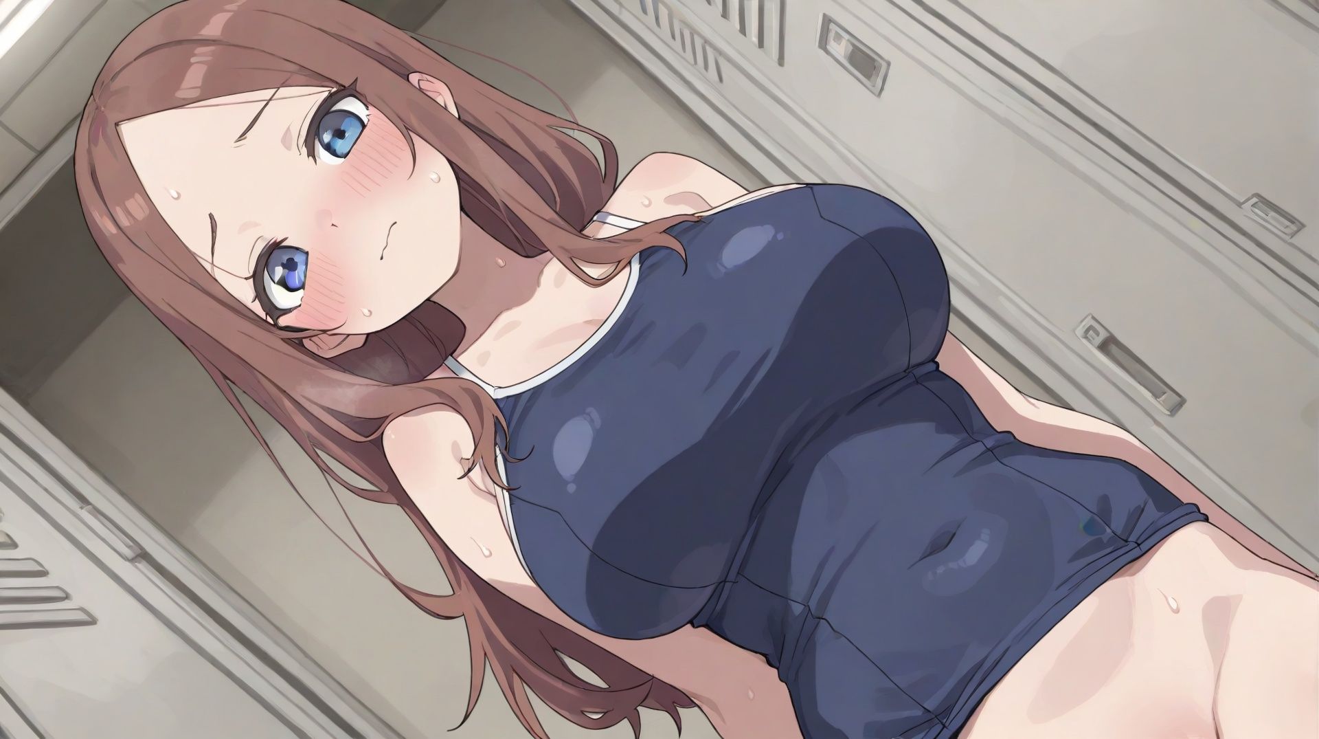 サンプル-汗ばむ夏のクールビズ！【下半身露出・お尻フェチ】 - サンプル画像