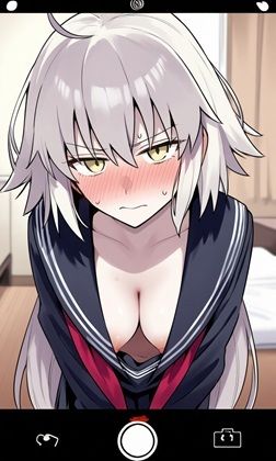 ジャ〇ヌオルタの制服エッチ 画像1