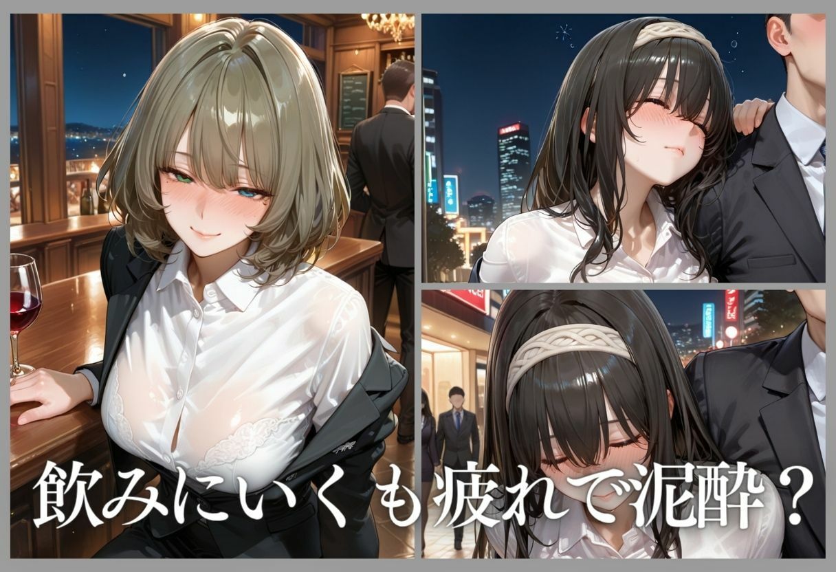 【無料エロ漫画】d_771428 泥●OL、飲み会後のお持ち帰り〜寝たまま中出しされて再び乱れる夜Vol.3(幻想ピクセル工房)
