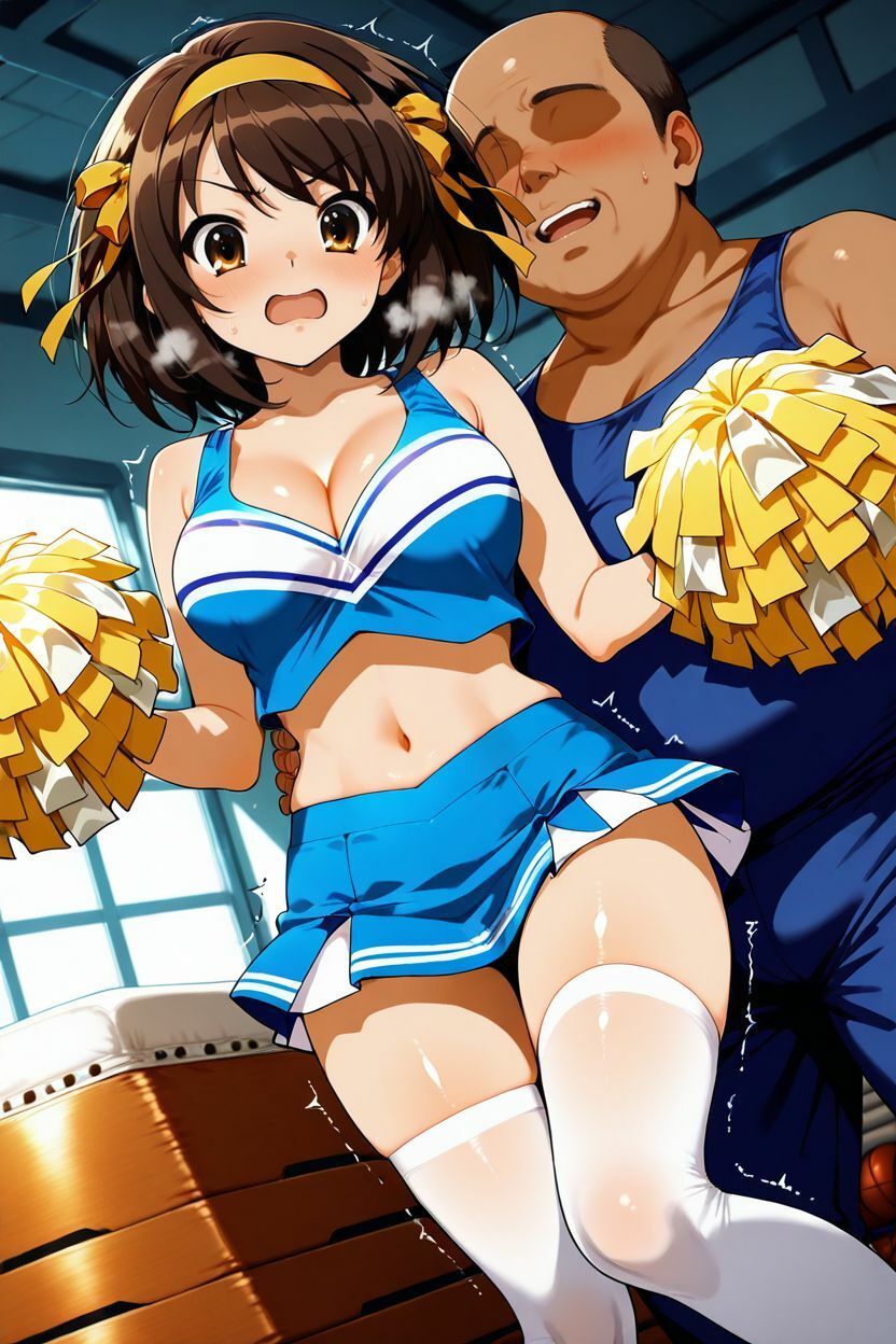 ち〇ぽに勝てなかった女たち〜涼〇ハ〇ヒ、チアコス中出し地獄編 画像2