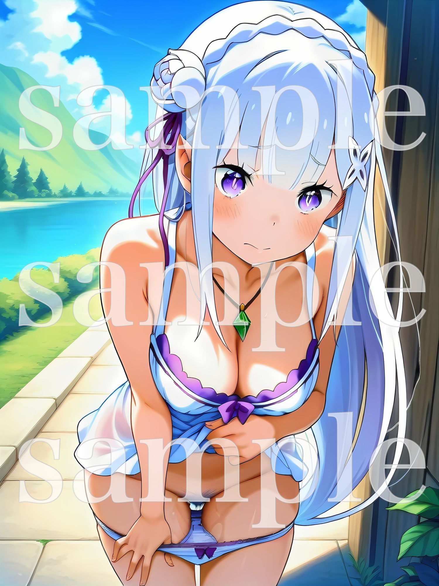 秘密のチラ見せアルバイト〜パンツを見せてもらったら陰毛まで見えちゃいました〜〇ミ〇ア編8