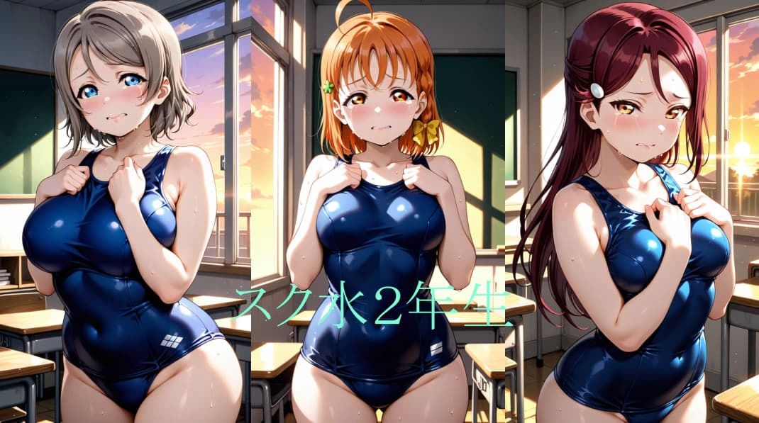 Asスク水2年生 サンプル1