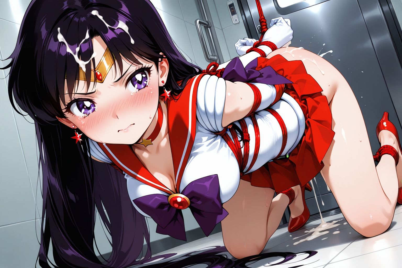 夢見る乙女の調教コレクション6〜美少女戦士〇ーラームーン風3・火野〇イ風・緊縛編 画像1