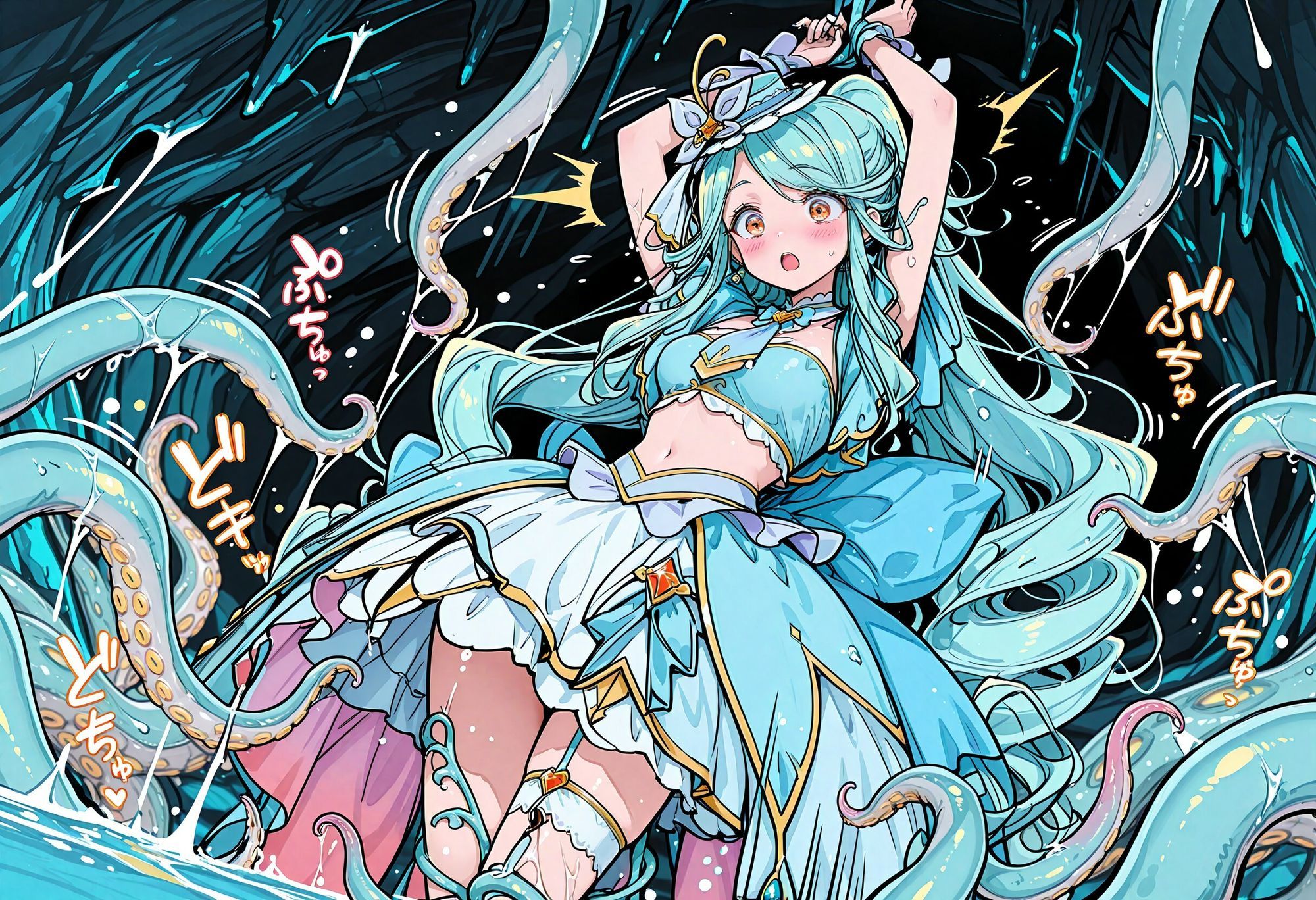 触手姦  キュア〇クレール編 画像1