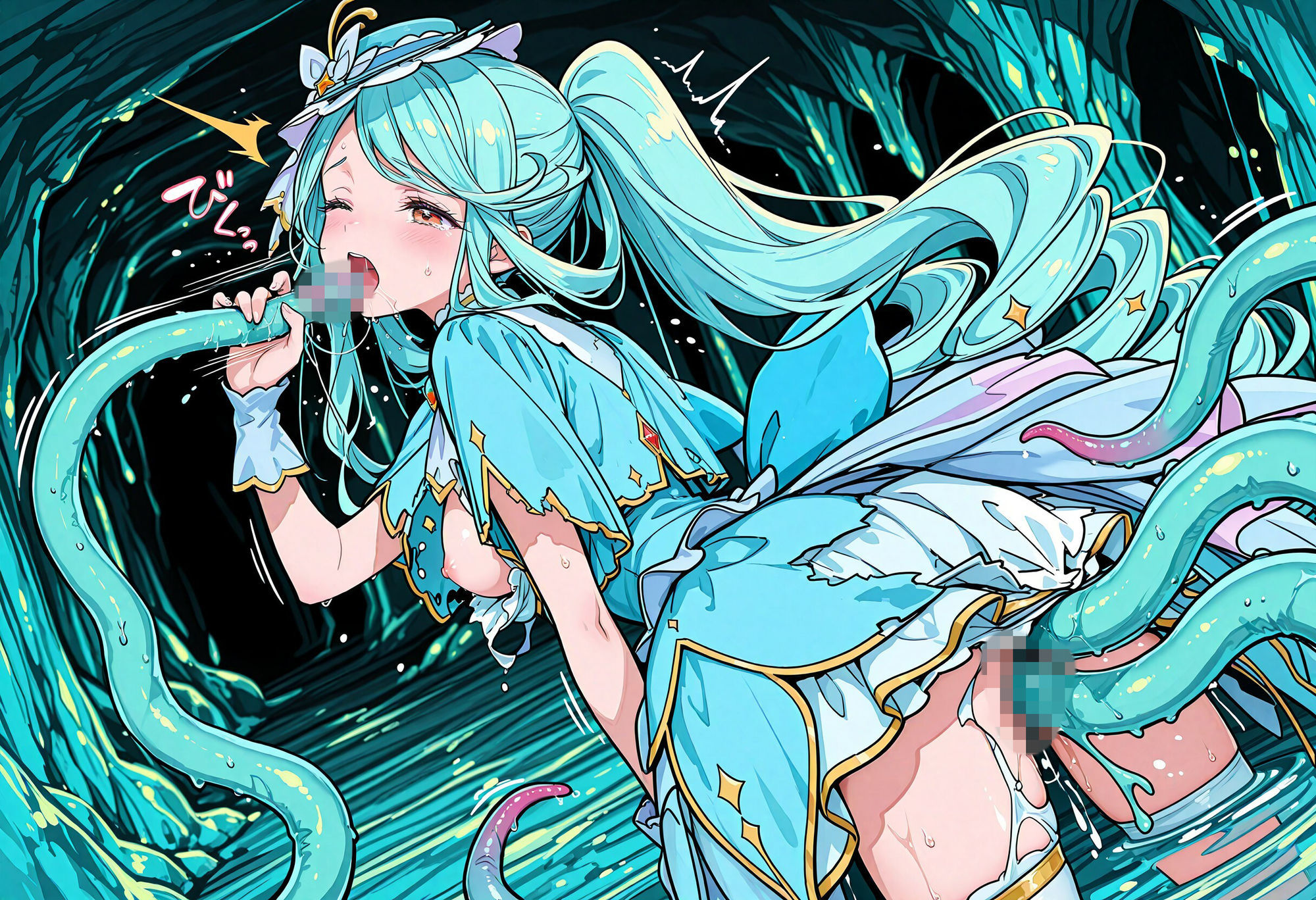 触手姦  キュア〇クレール編 画像3