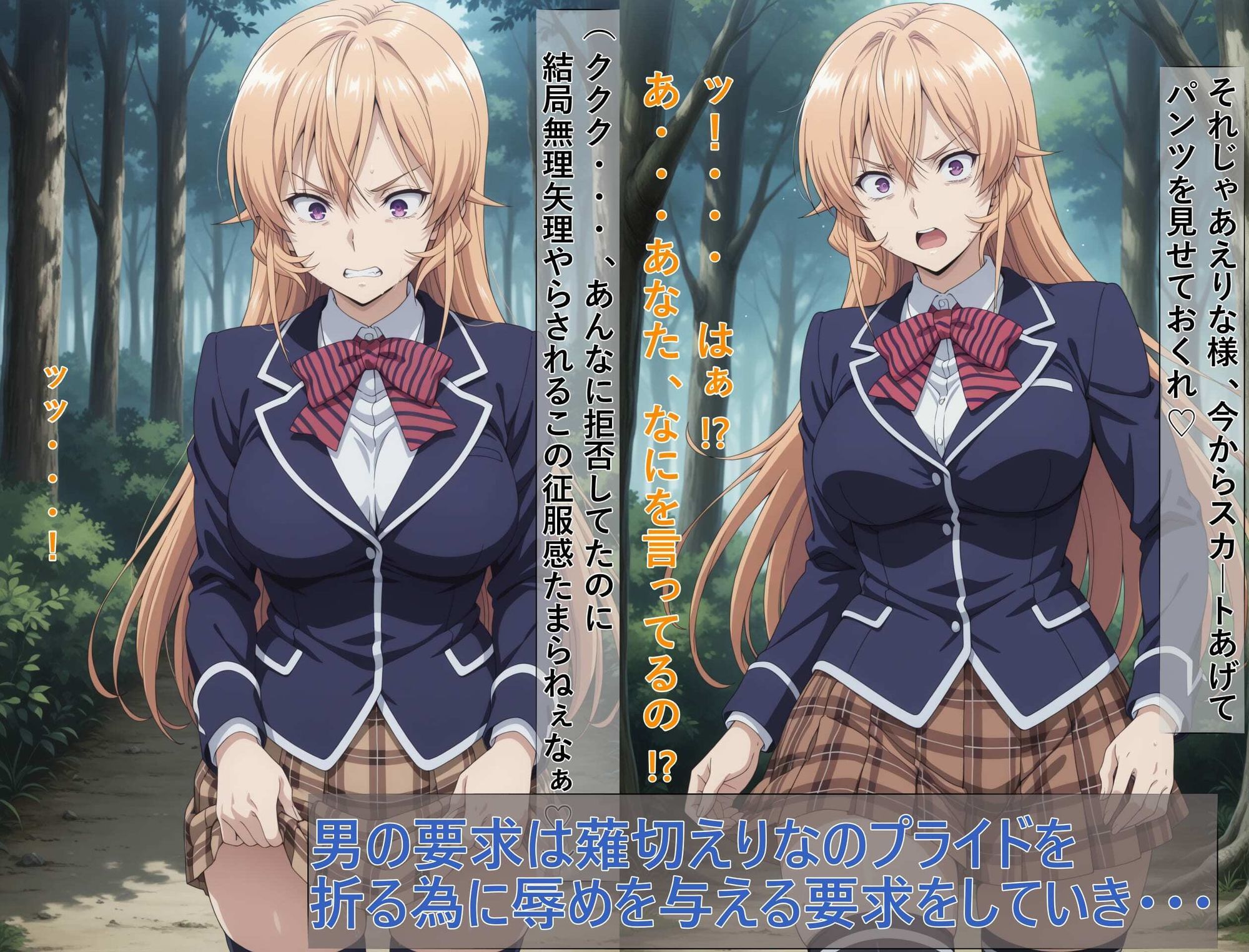 薙切えり○は敗北し絶望の服従人生へ堕とされる 画像5