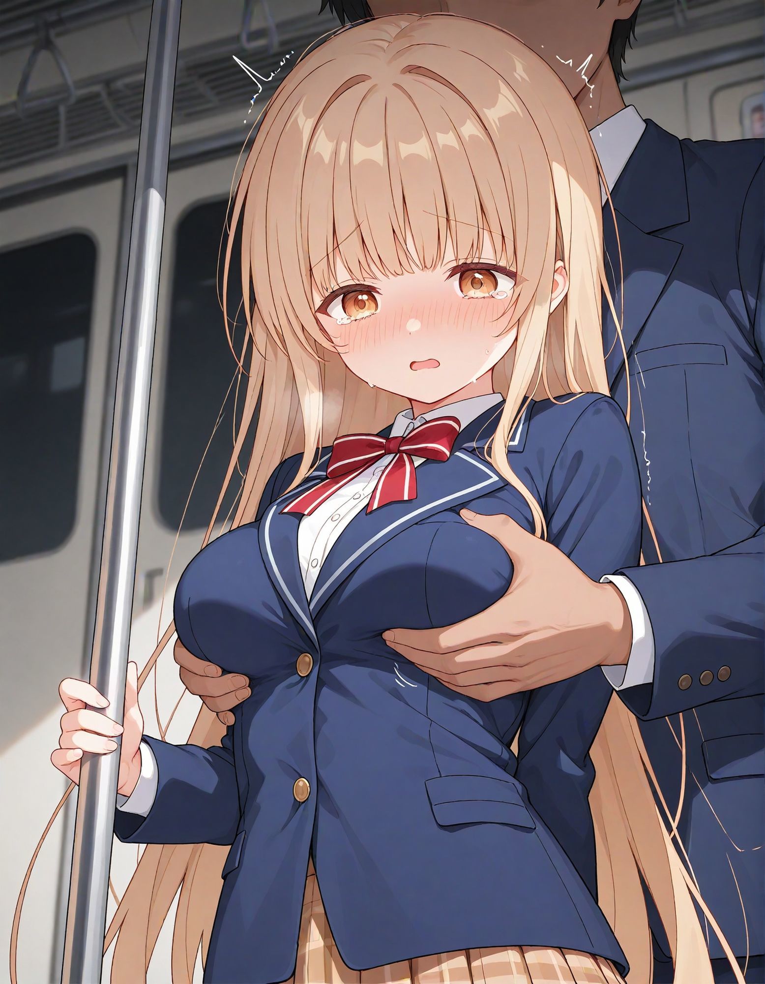 【動画付き】痴●電車 犯●れた少女 椎名●昼編 画像6