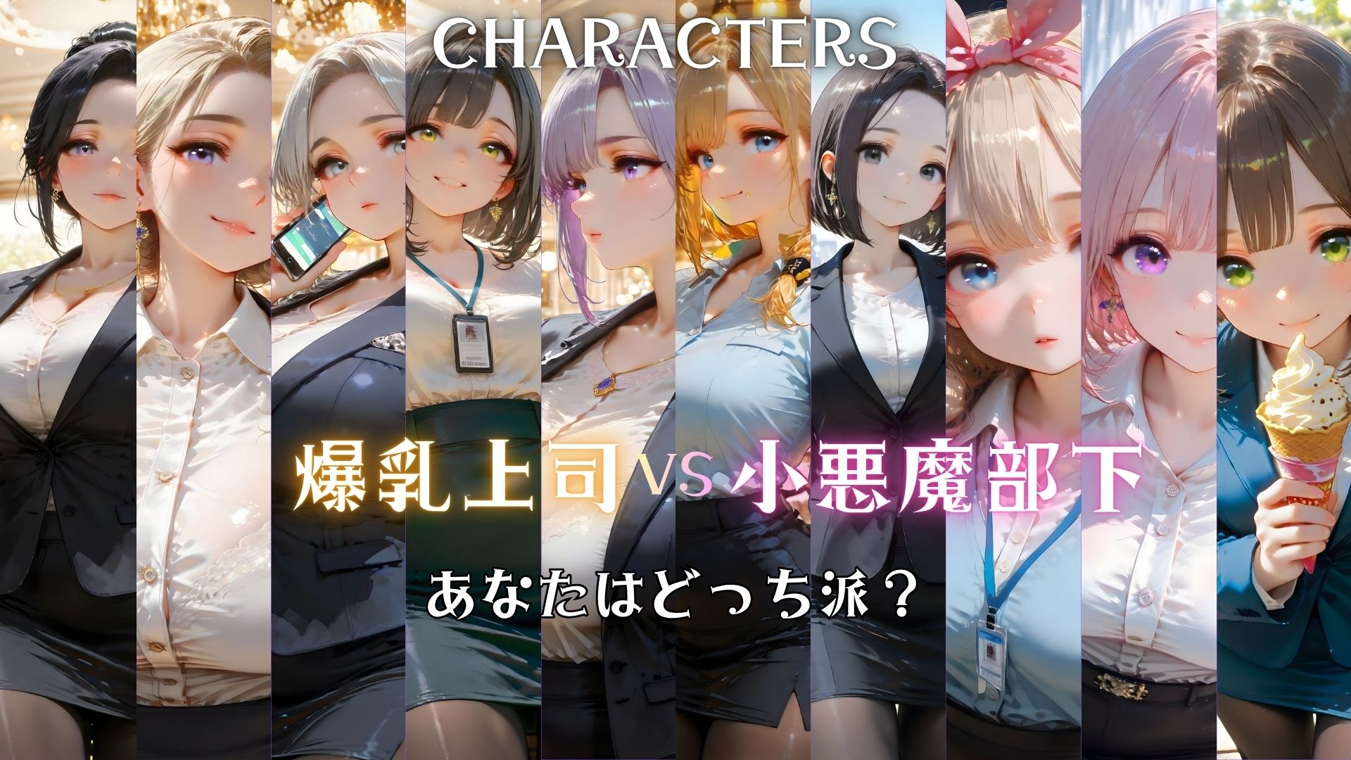 【4K神画質】爆乳上司vs小悪魔女子！  社内OL 上司も部下もハメてみた！ 〜禁断の全員中出しSEX〜 画像6