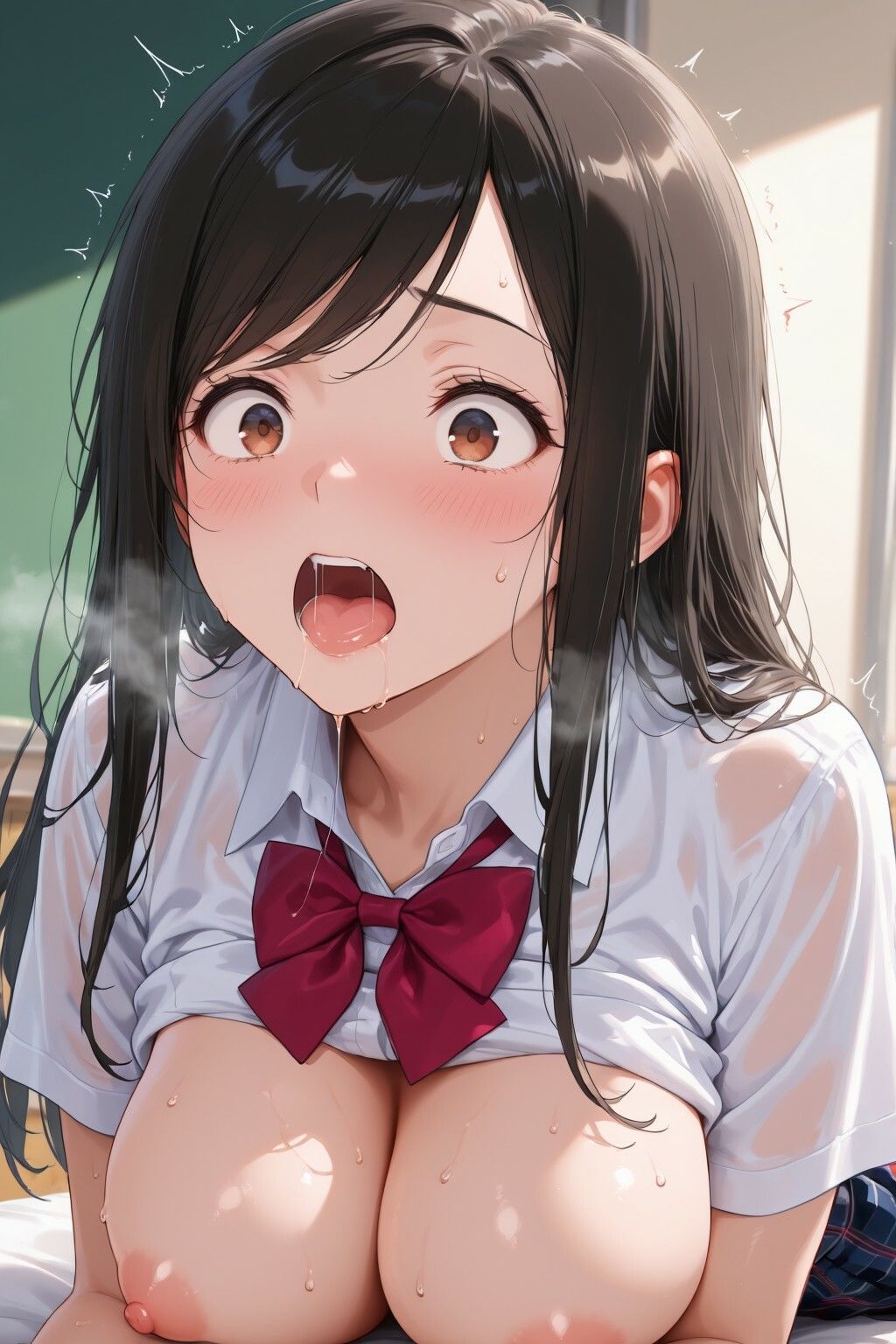 女子校生快楽堕ち 〜学校一のデブ教師による性指導〜 画像10