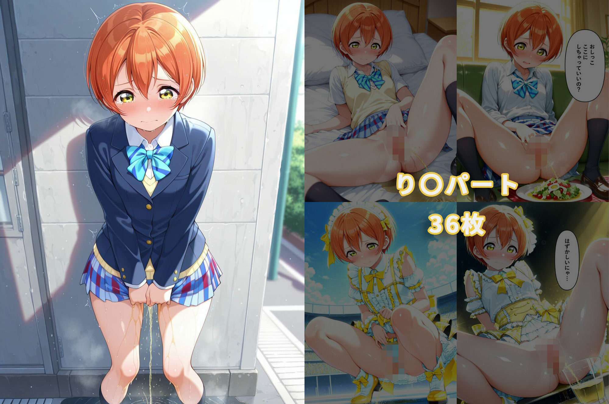おしがまヒロイン（ラブラ〇ブ！〇’s） 画像6