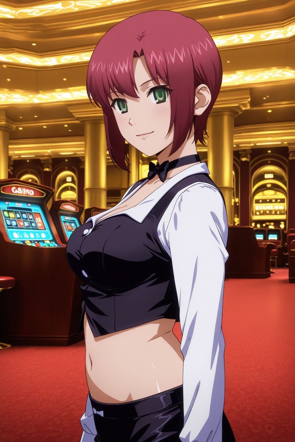 欲望の罠に堕ちた美人カジノディーラーRio 画像2