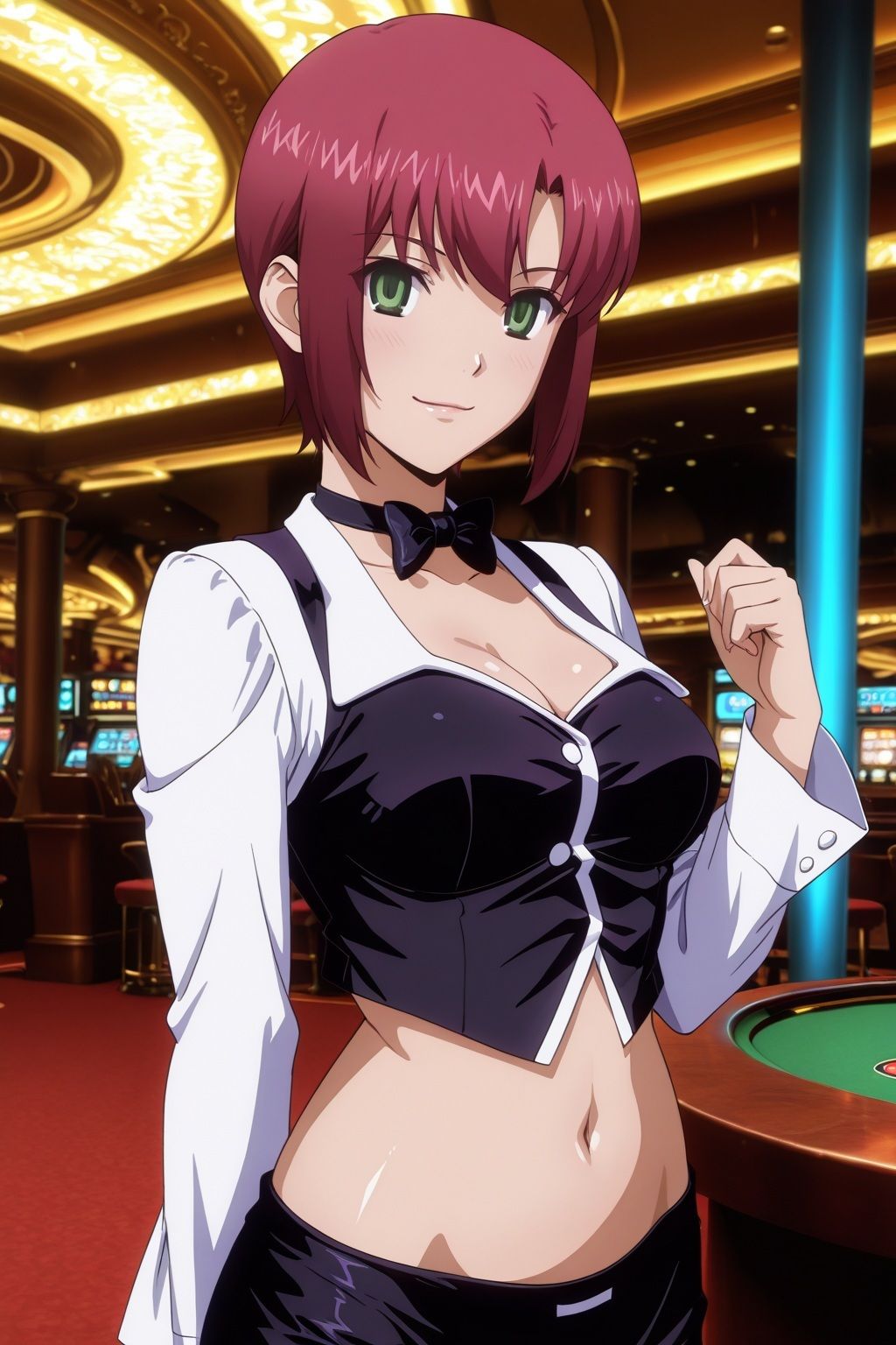 欲望の罠に堕ちた美人カジノディーラーRio 画像3