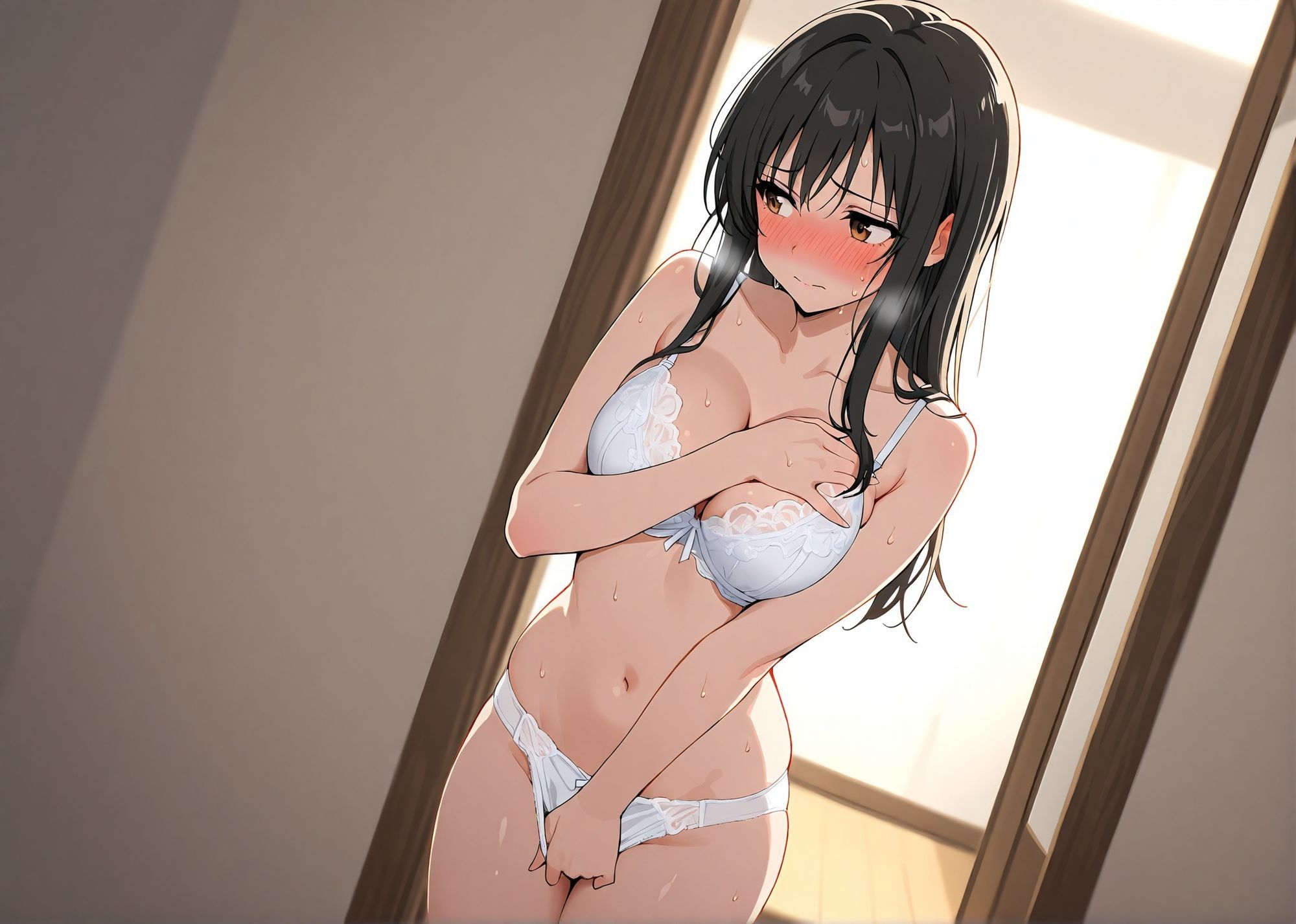 真面目な風紀委員が、同級生のチ●ポに堕ちるまで 古●川唯 サンプル3