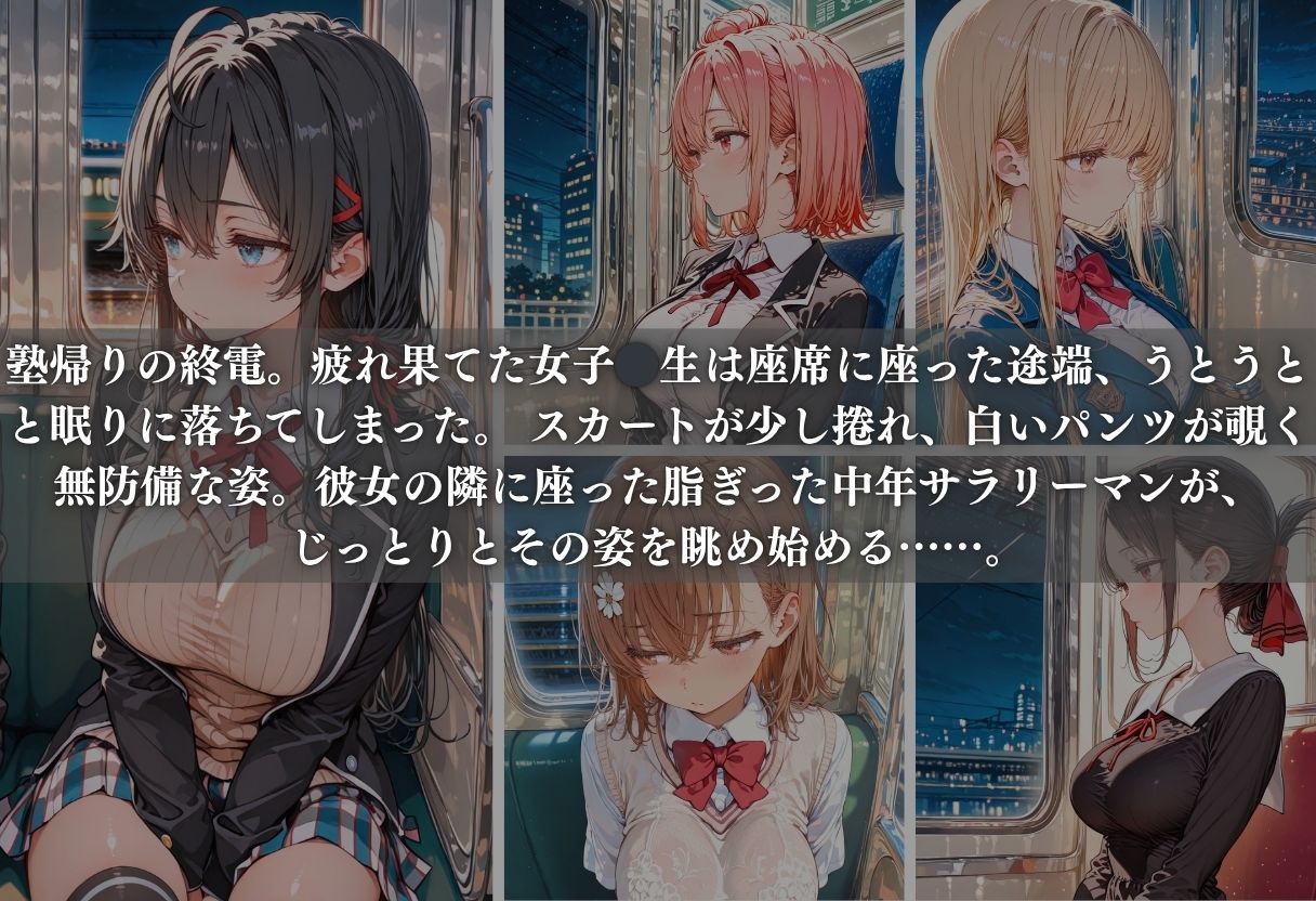痴●列車ボテ腹END 〜キモおじリーマンに孕ませられる現役女子○生〜 Vol.3 画像2