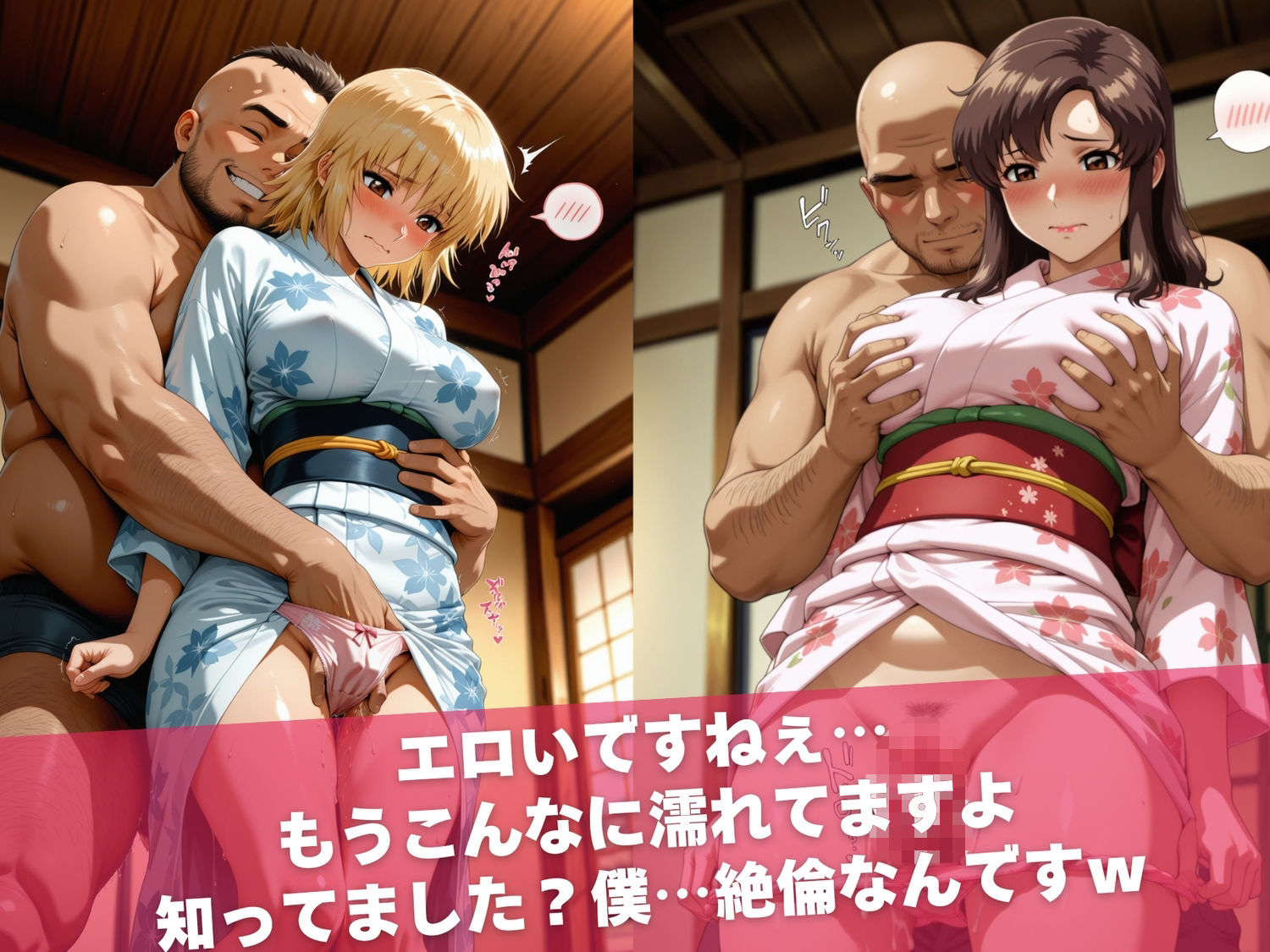 温泉宿の秘密（ハート）覗き見したら…〜ガ●ダムSEED〜