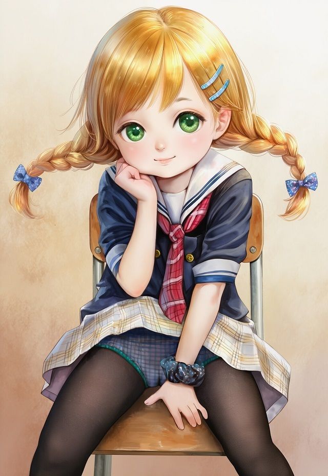 たまには黒ストもそそる6