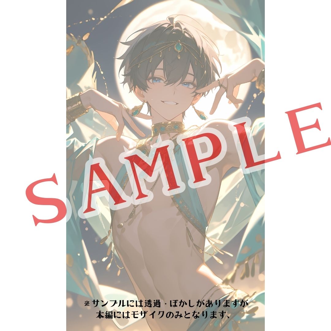 004.【王宮専属アラビアンダンサーボーイ‐熱解放編‐】 サンプル画像 6