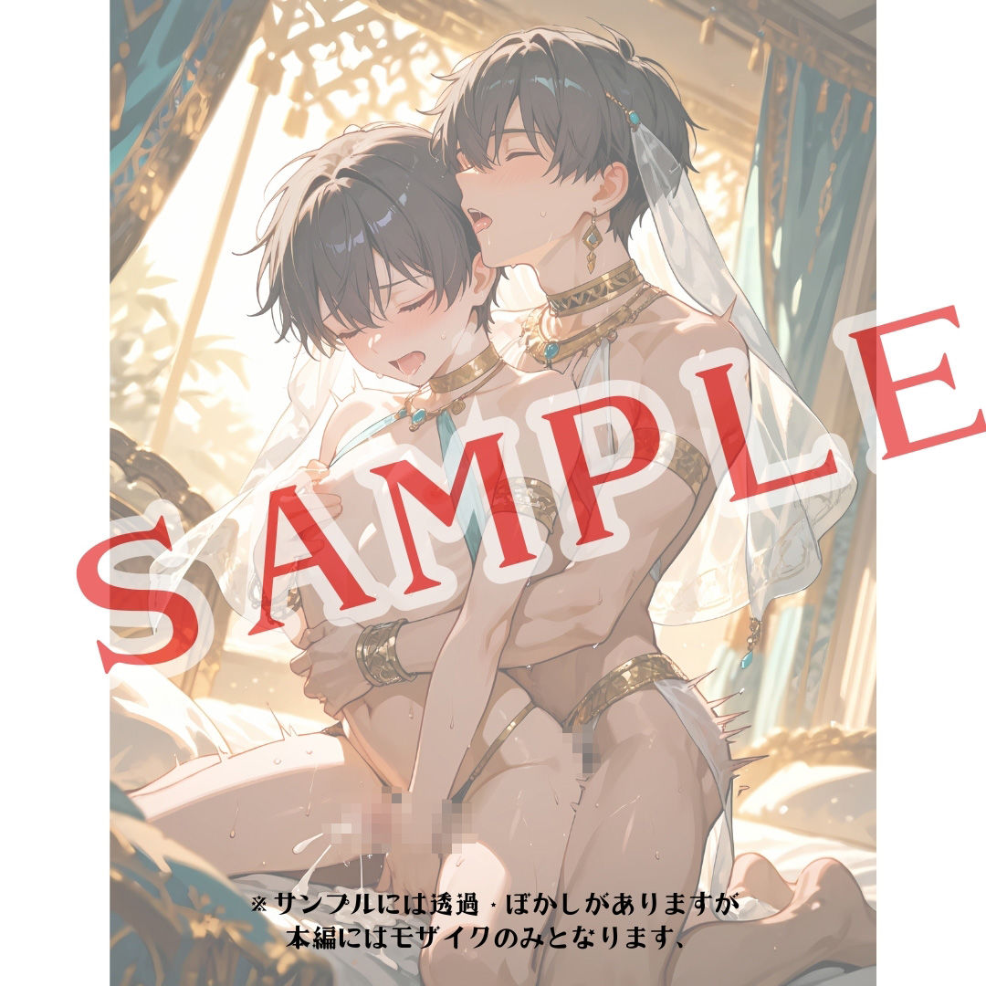 004.【王宮専属アラビアンダンサーボーイ‐熱解放編‐】 サンプル画像 7