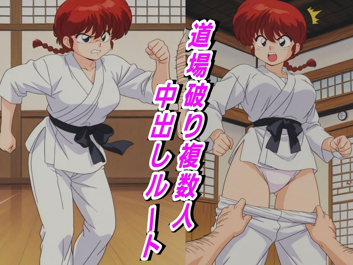 （ら●ま）強い女を負かして孕ませる サンプル2