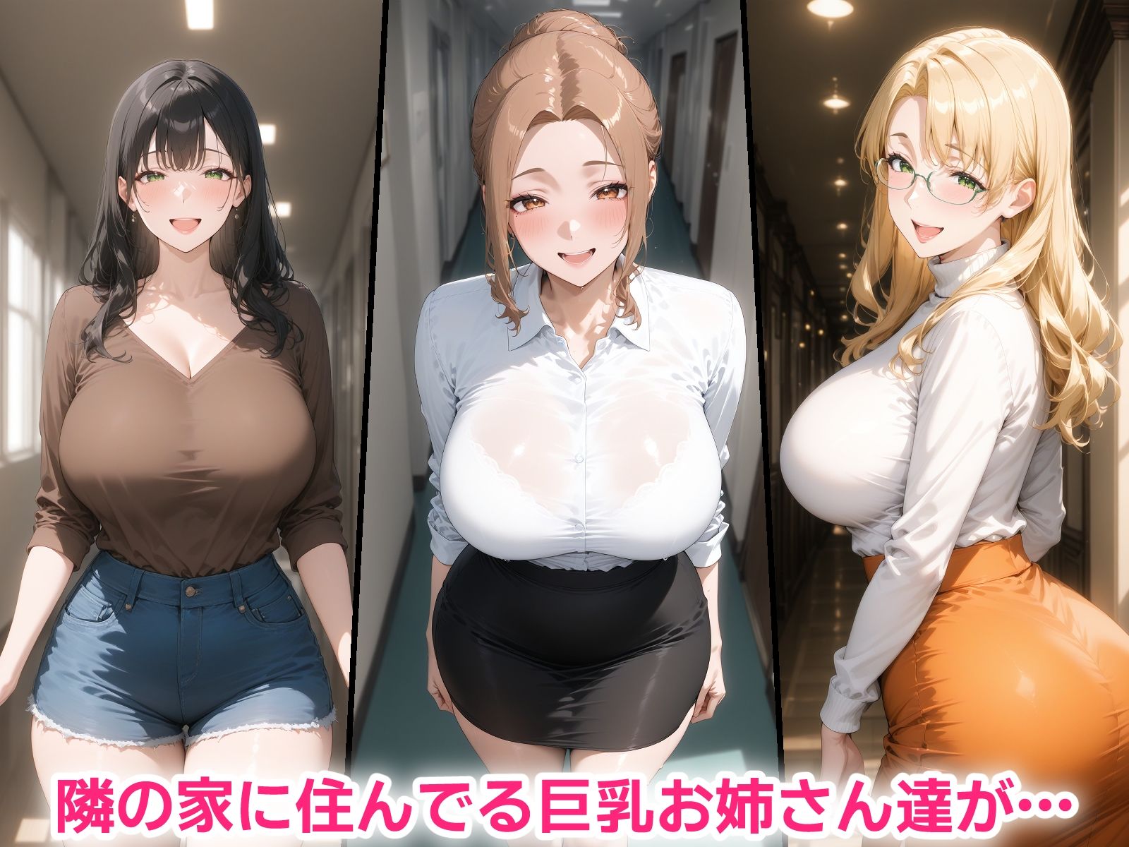 催●おじさんに寝取られる！隣の家のお姉さんたち〜全員メス堕ち・孕ませ〜 サンプル1