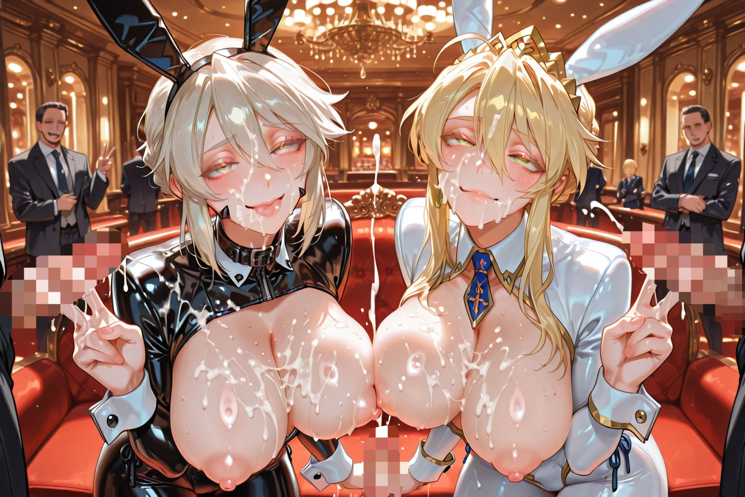 FGO・白黒バニー危機一髪 サンプル10