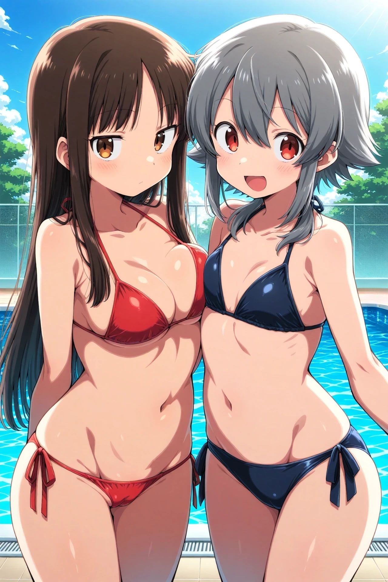 水滴が滑る 淫らな曲線 Vol2＋更衣室見回り係 Vol2 サンプル画像 2