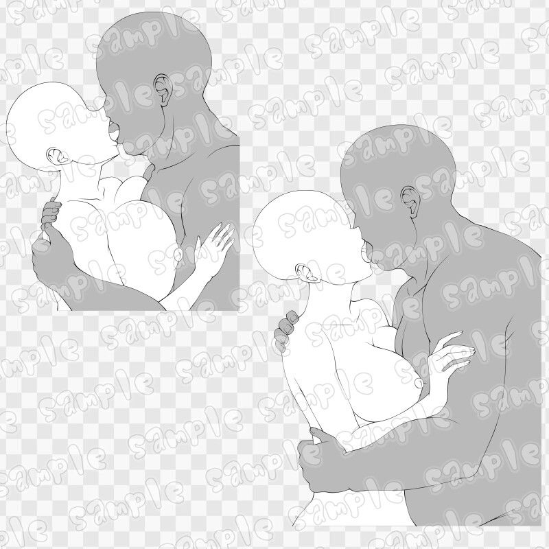 線画素材集［手］110_1