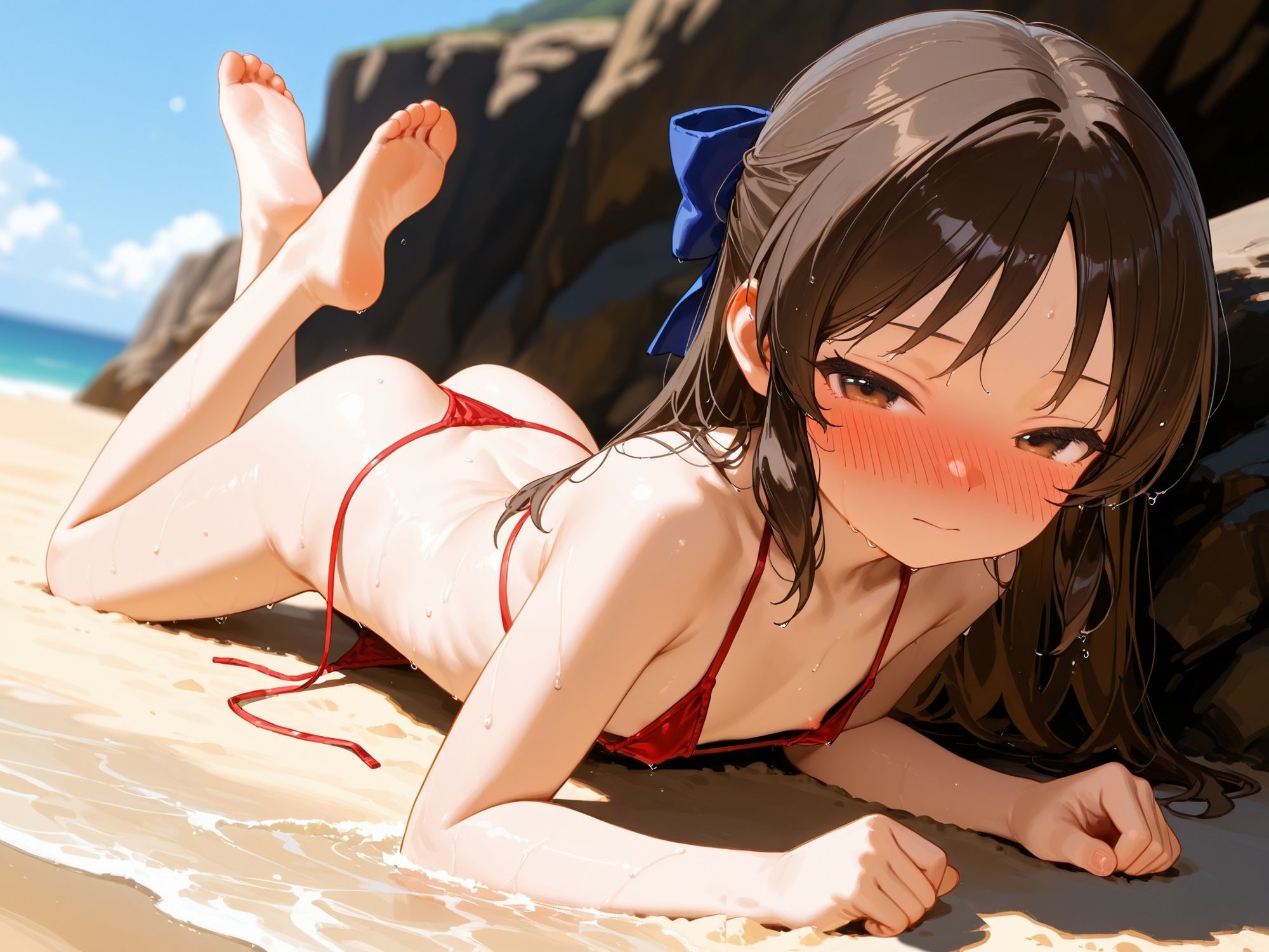 ありすの着エロ風羞恥イラスト集10