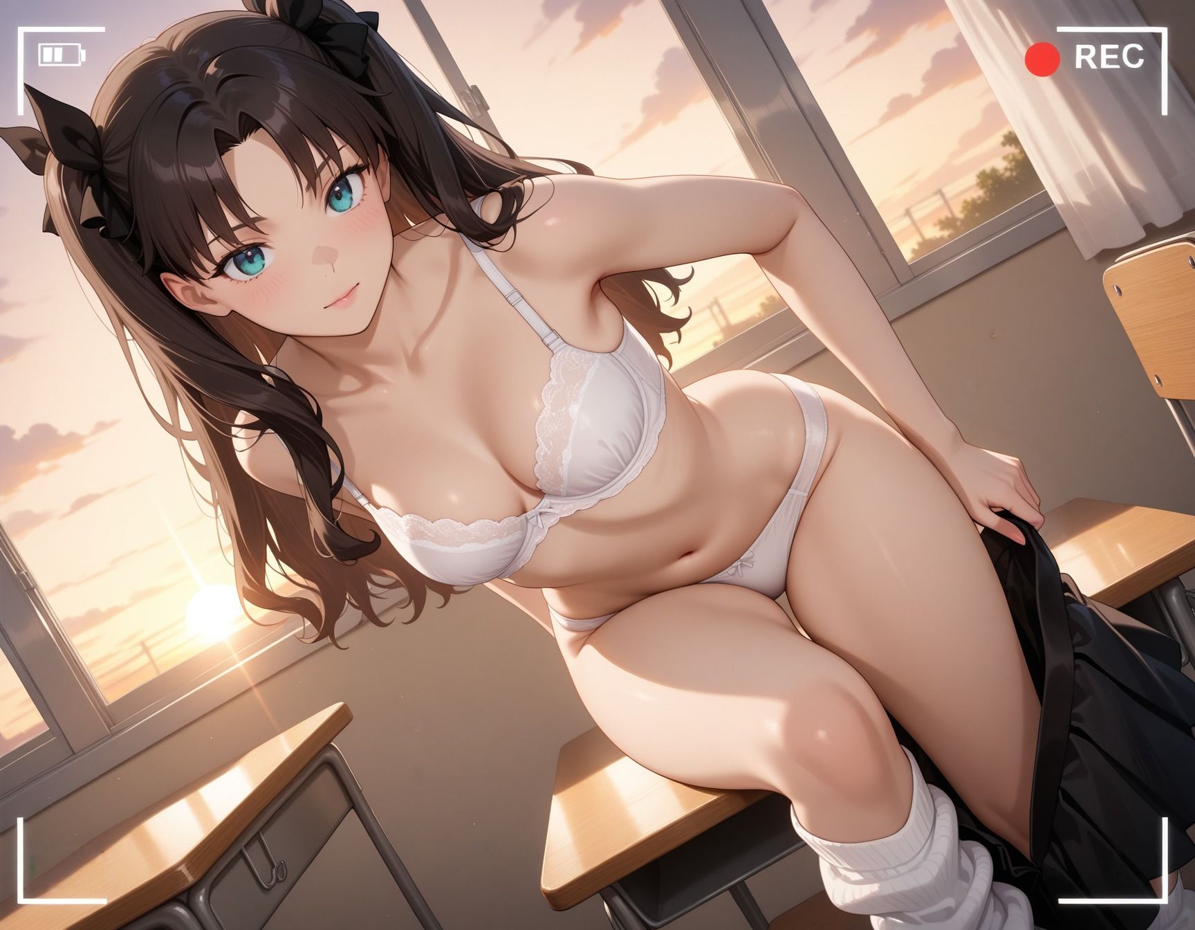 放課後の教室でキモ男に犯●れた少女 サンプル3