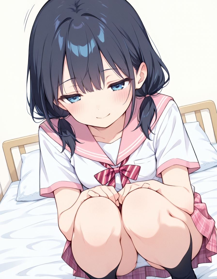 『えっちで可愛い黒髪ちゃん。』vol.3-可愛い制服で、中出しえっち。-1