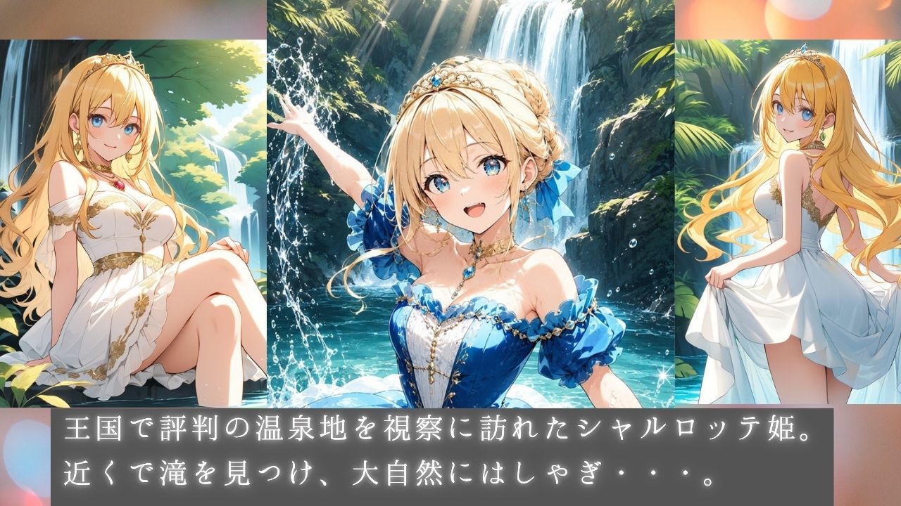 着エロ温泉交尾 清純プリンセス6 〜滝壺で濡れて、温泉でポロリ。 若女将の浴衣を脱がせちゃう夜〜 画像2