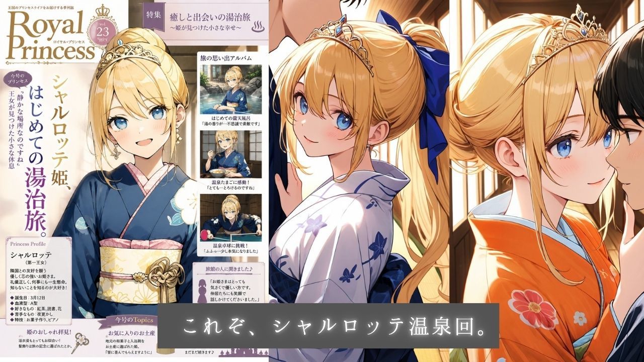 着エロ温泉交尾 清純プリンセス6 〜滝壺で濡れて、温泉でポロリ。 若女将の浴衣を脱がせちゃう夜〜 画像7