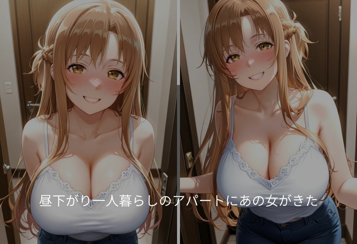 吹き出す母乳  ア〇ナ編 サンプル6
