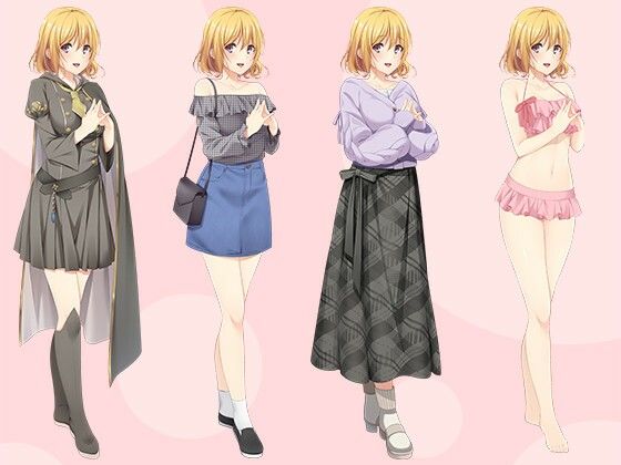 【立ち絵素材R18】金髪ショートの魔法使い少女 フルセットPSDパック【無料試聴】 29 【立ち絵素材R18】金髪ショートの魔法使い少女 フルセットPSDパック 画像1