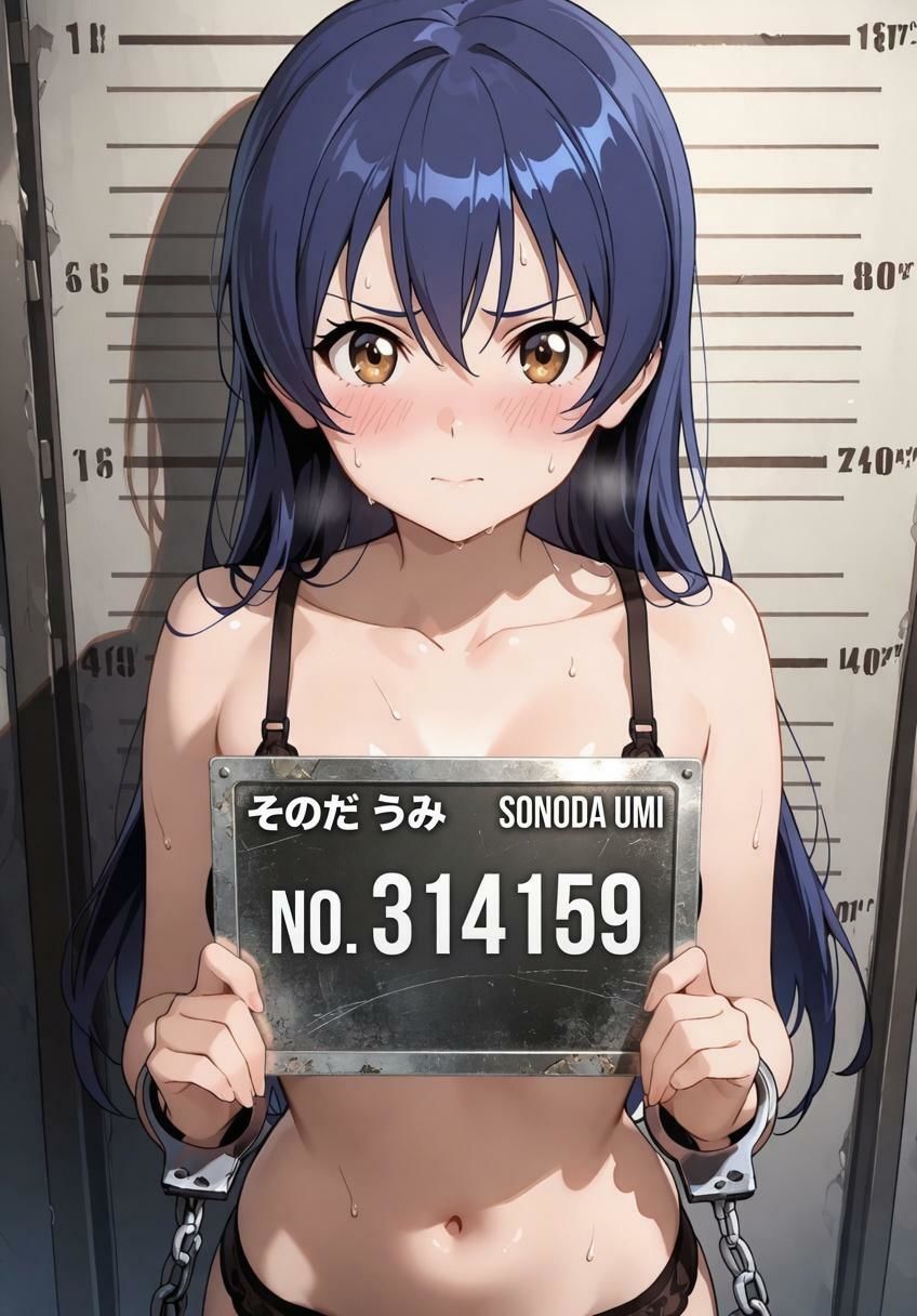 刑務所の下着女囚〜冷たい鉄格子に押しつけられ警察官に何度も中出しされる〜 ラブライブ 画像6