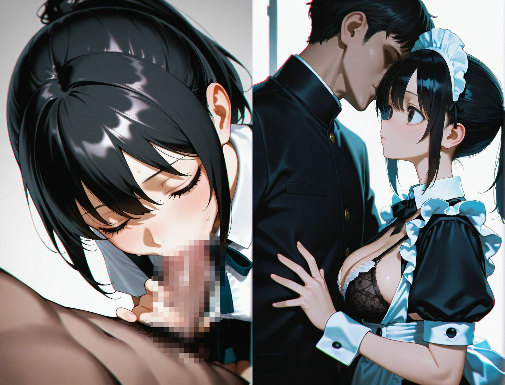 買った女子校生メイドを性奴●化 画像1