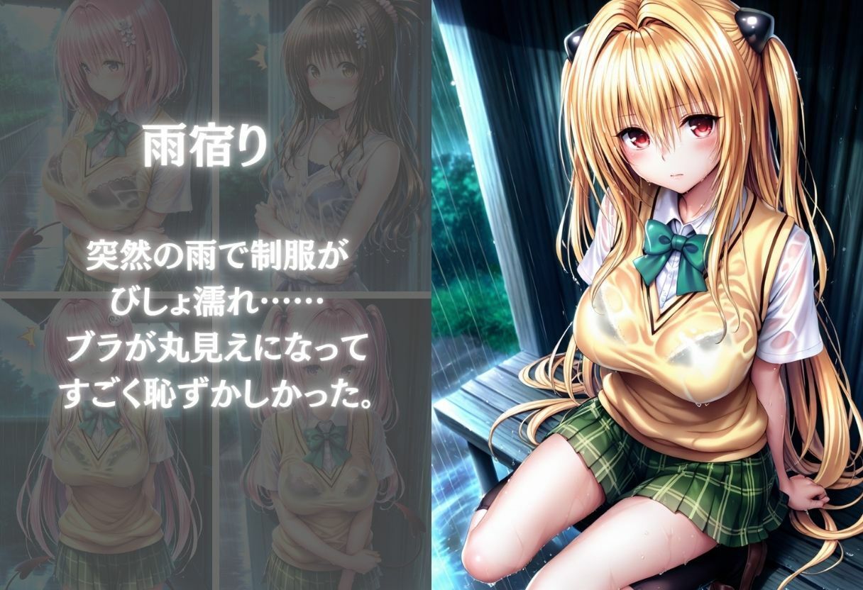 雨宿りの濡れ透け制服美少女を自宅で犯した話〜Vol.1〜 サンプル2
