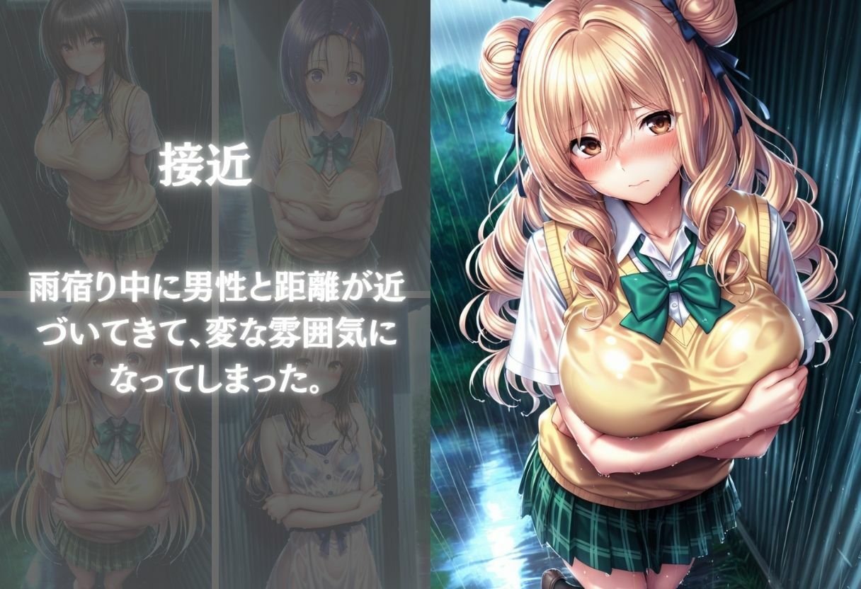 雨宿りの濡れ透け制服美少女を自宅で犯した話〜Vol.1〜 サンプル3