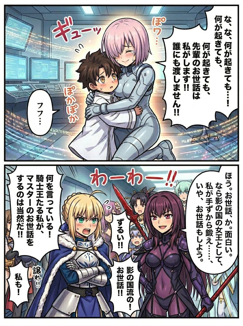 サーヴァントのお姉さんと2