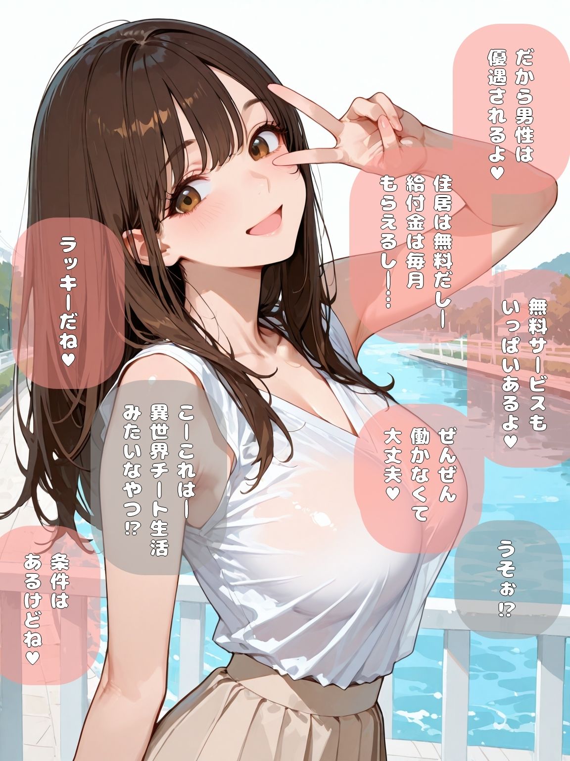 女性だらけの世界に転移してえっちなお姉さんにお世話される話 画像9
